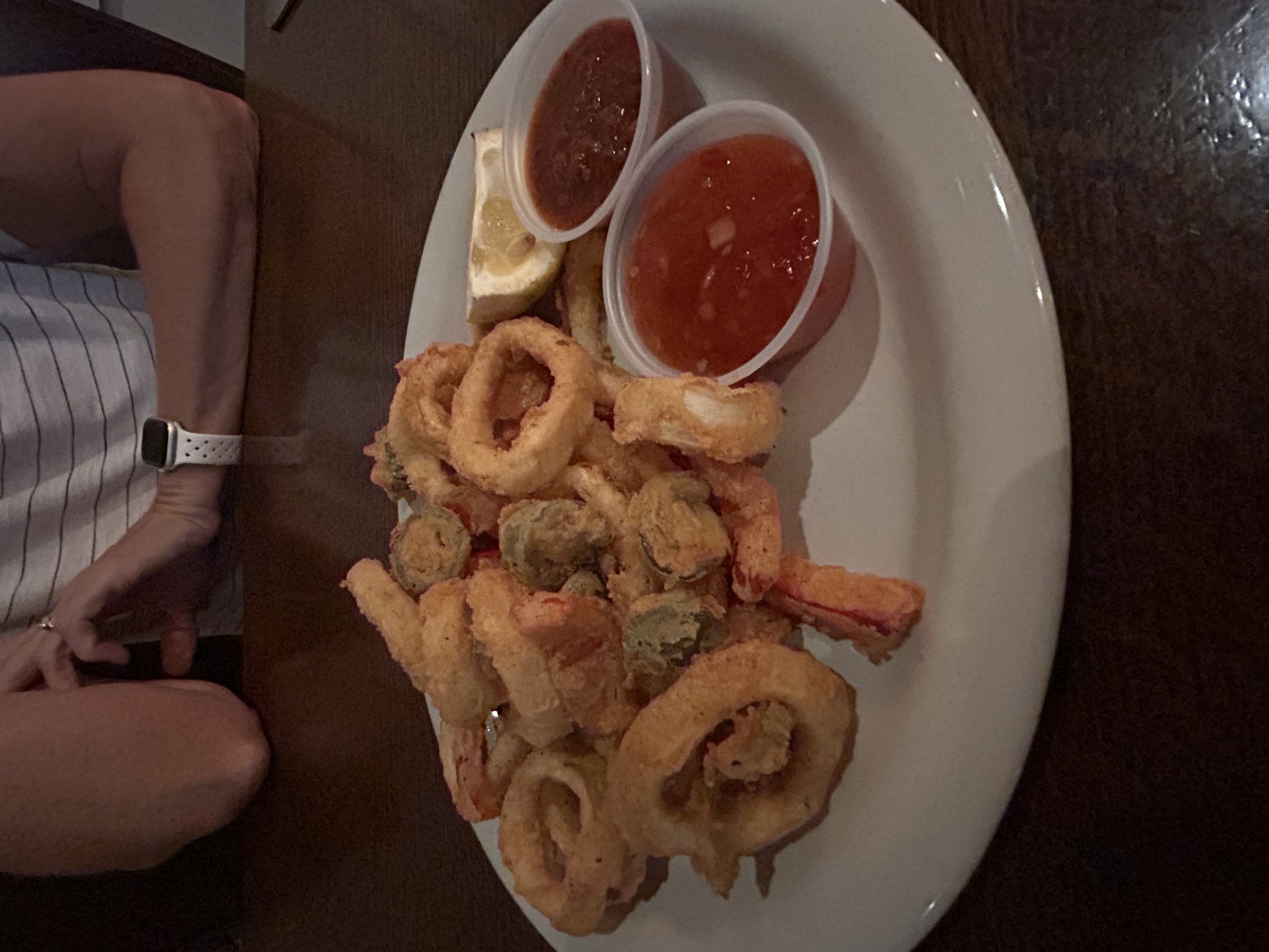 Calamari at Mixx on Main