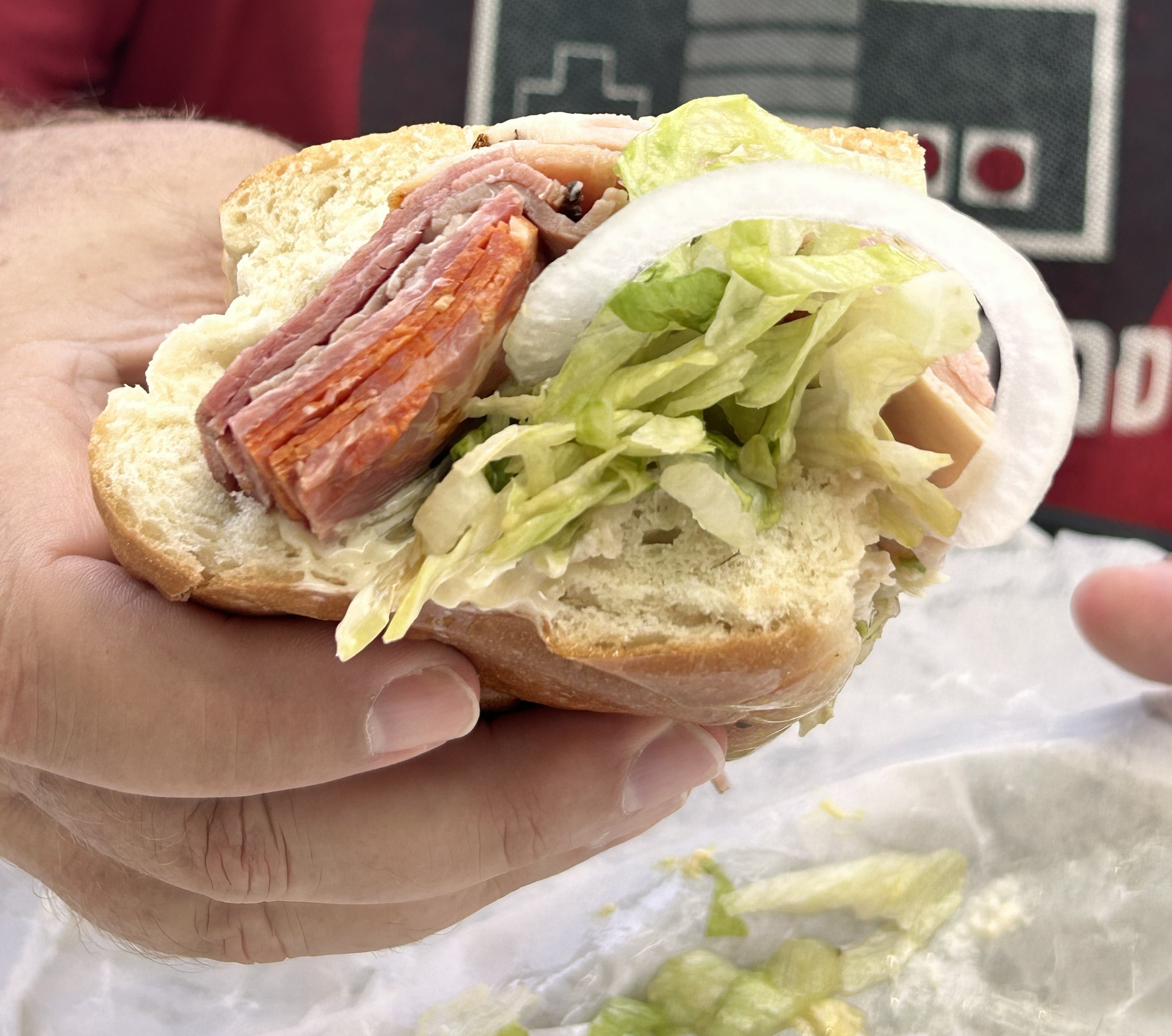 Fat Boy Sub at Stu's Surfside Subs & Suds