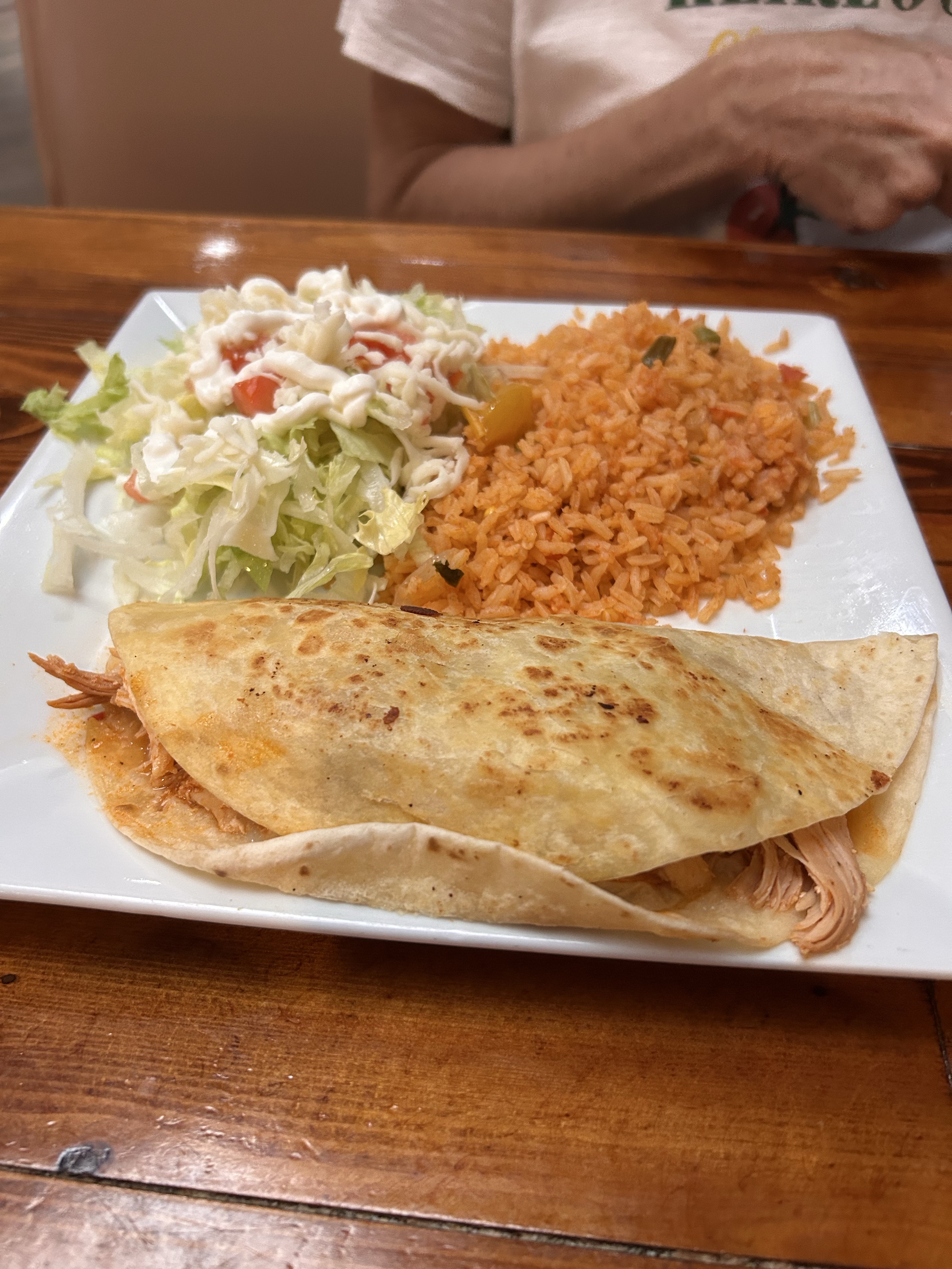 Mexican Quesadilla at Carlito’s Mexican Bar & Grill
