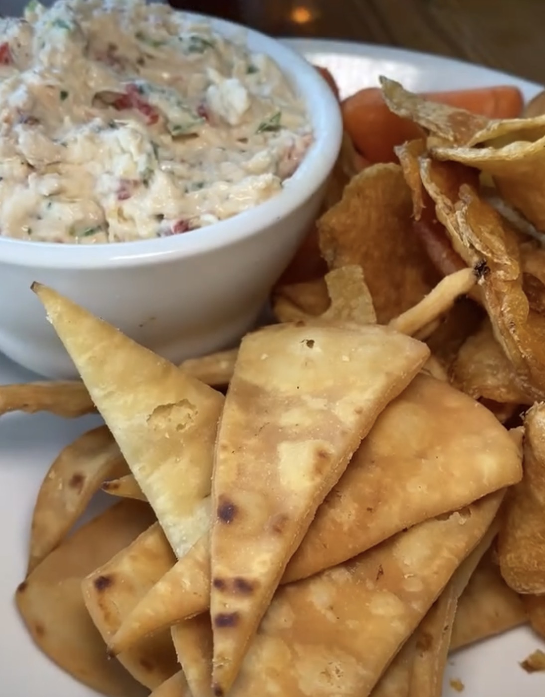 Lowcountry Crab Dip at The Salty Dog