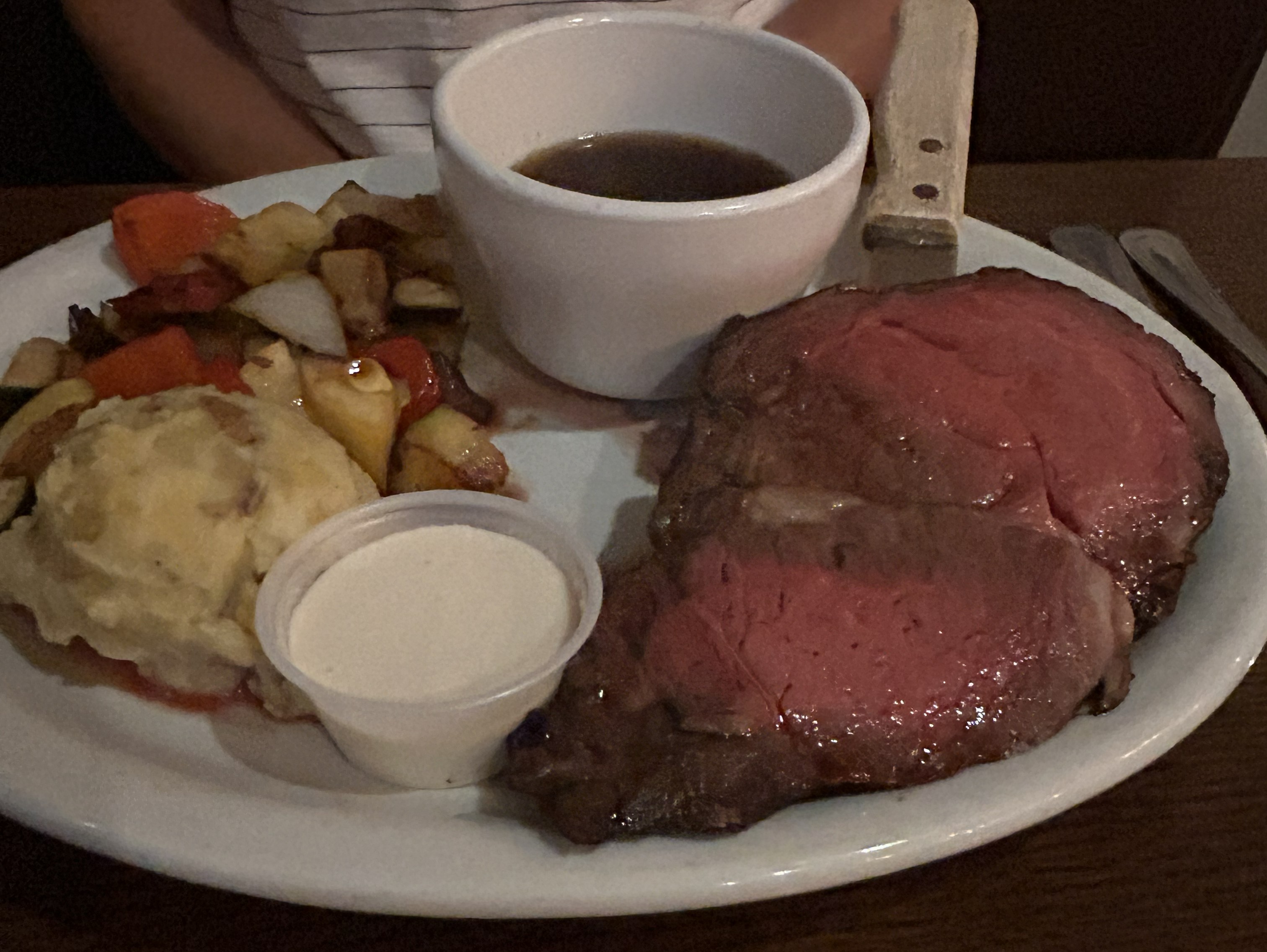 Slow Roasted Prime Rib at Mixx on Main