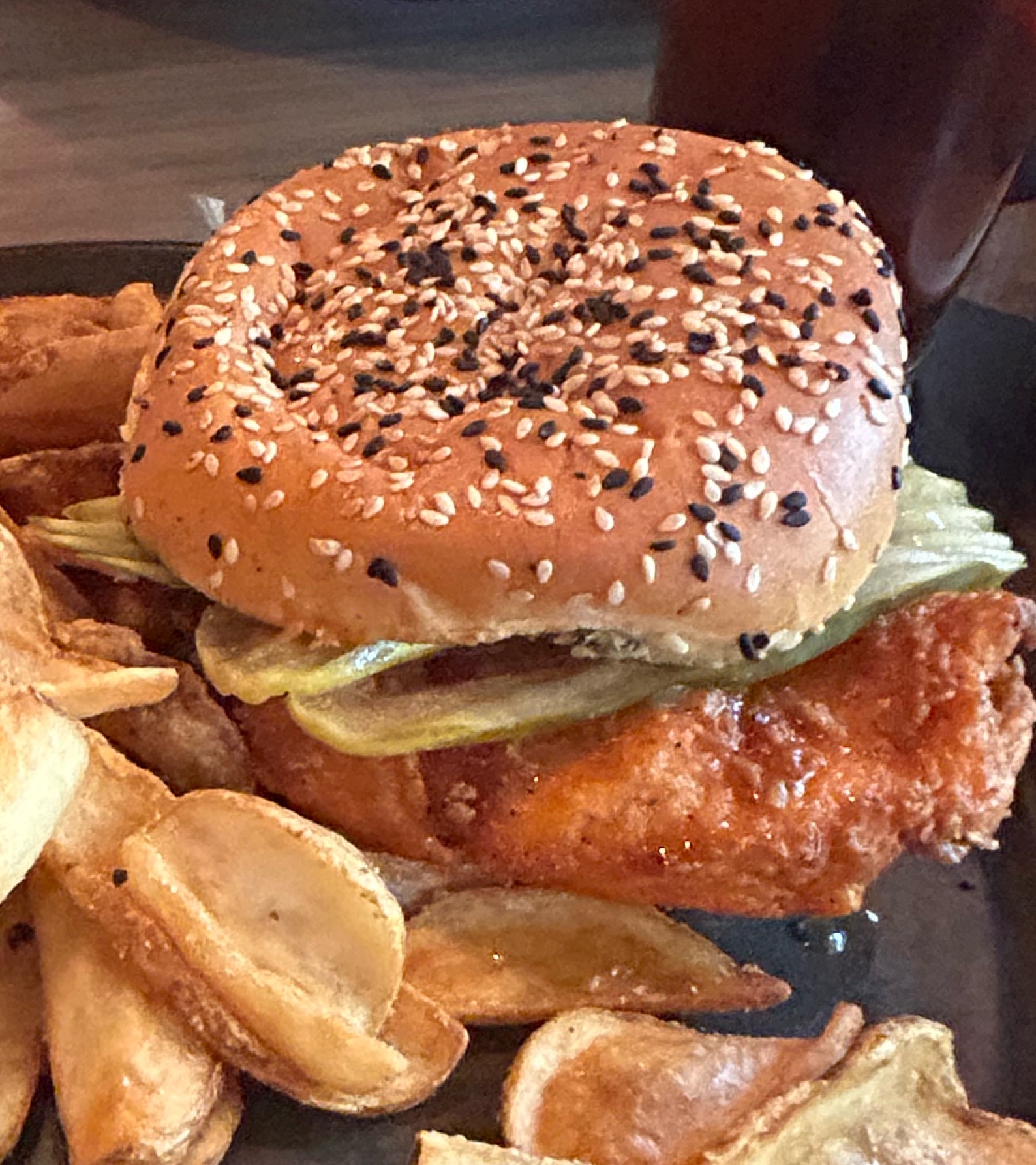 Spicy Chicken N’ Pickles at Nectar