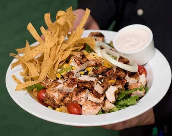 Southwestern Salad w/ Chicken at Truffles