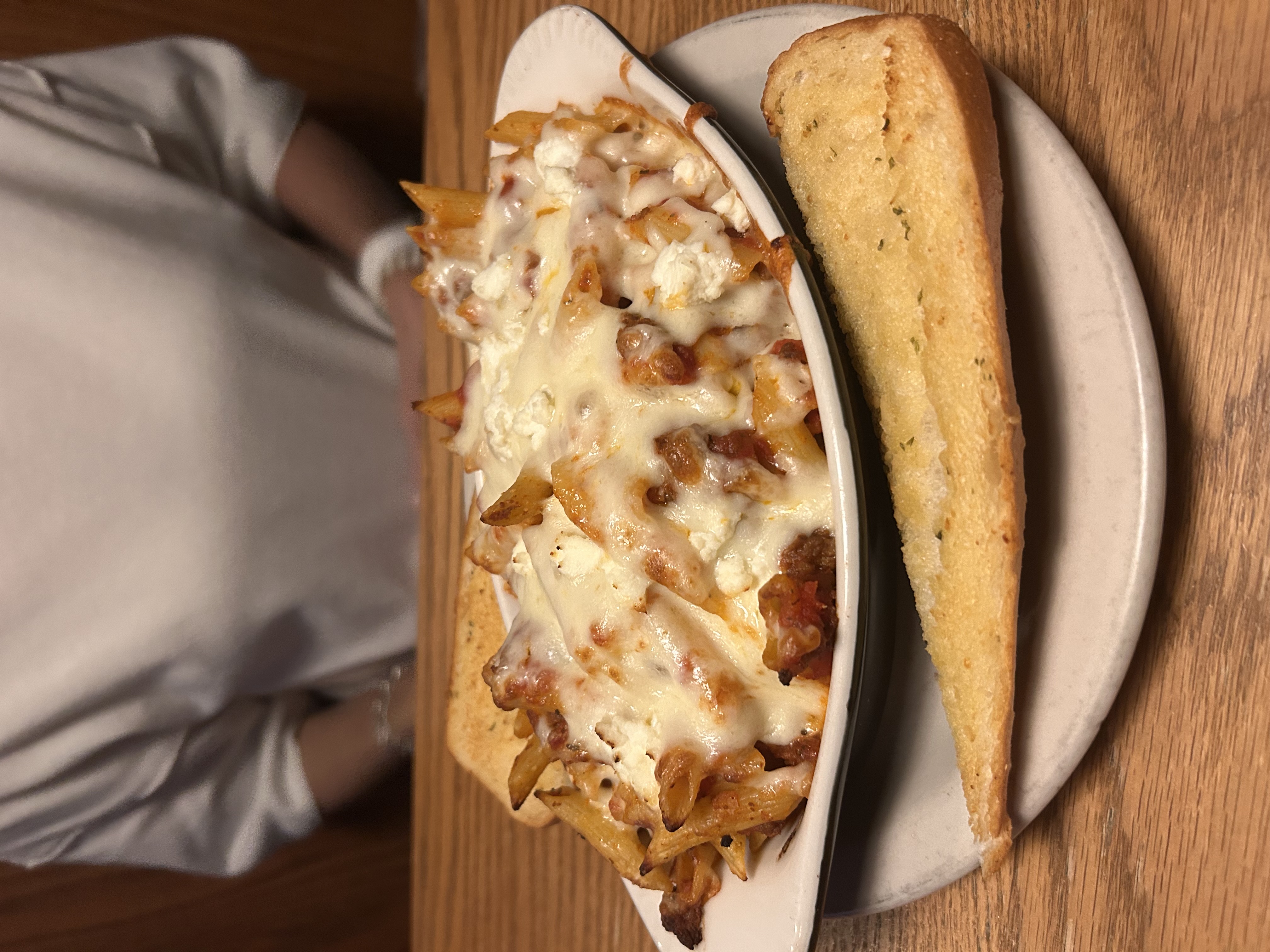Baked Penne with Meat Sauce at Giuseppi’s Pizza & Pasta House