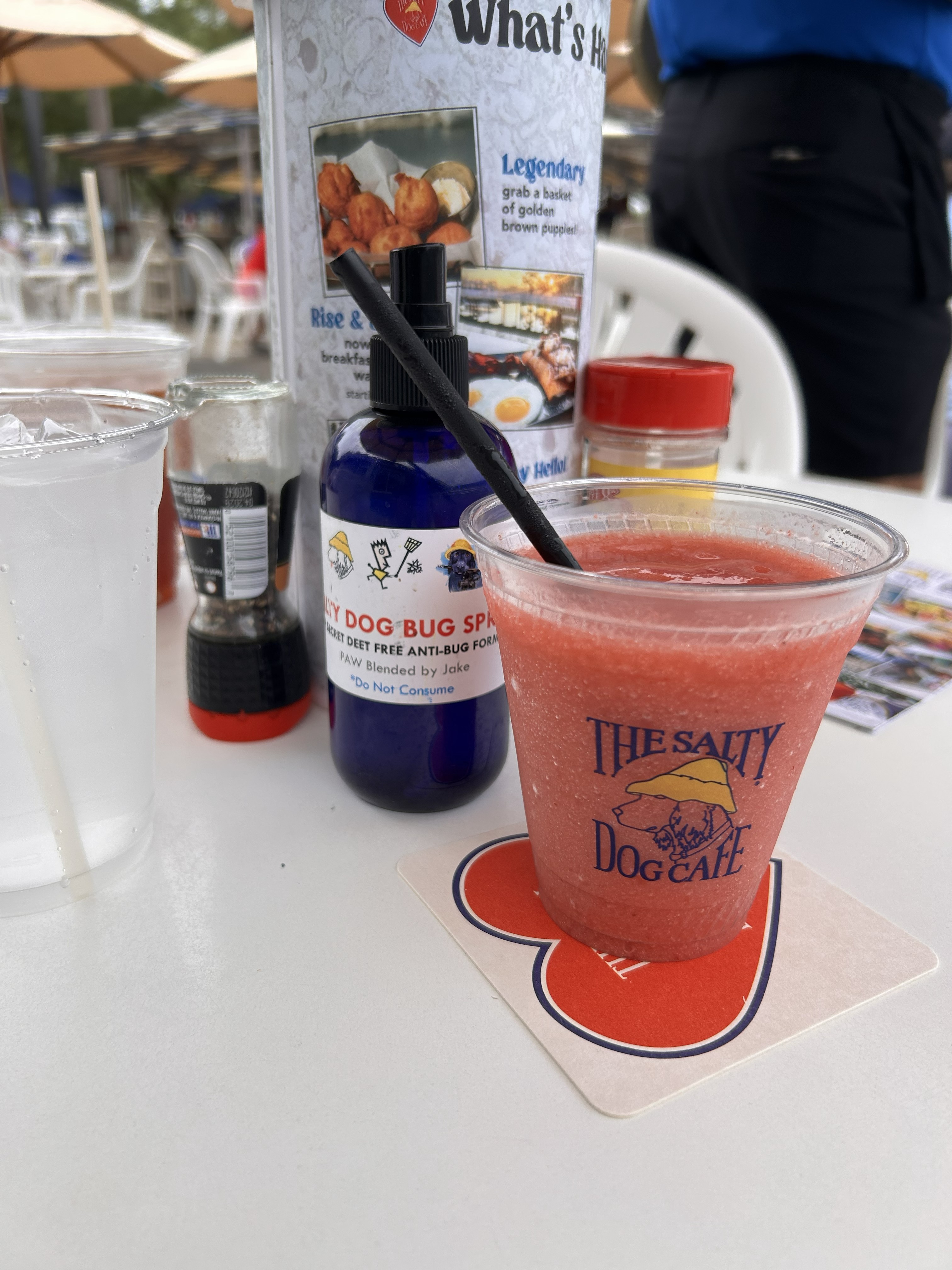 Strawberry Daiquiri at The Salty Dog