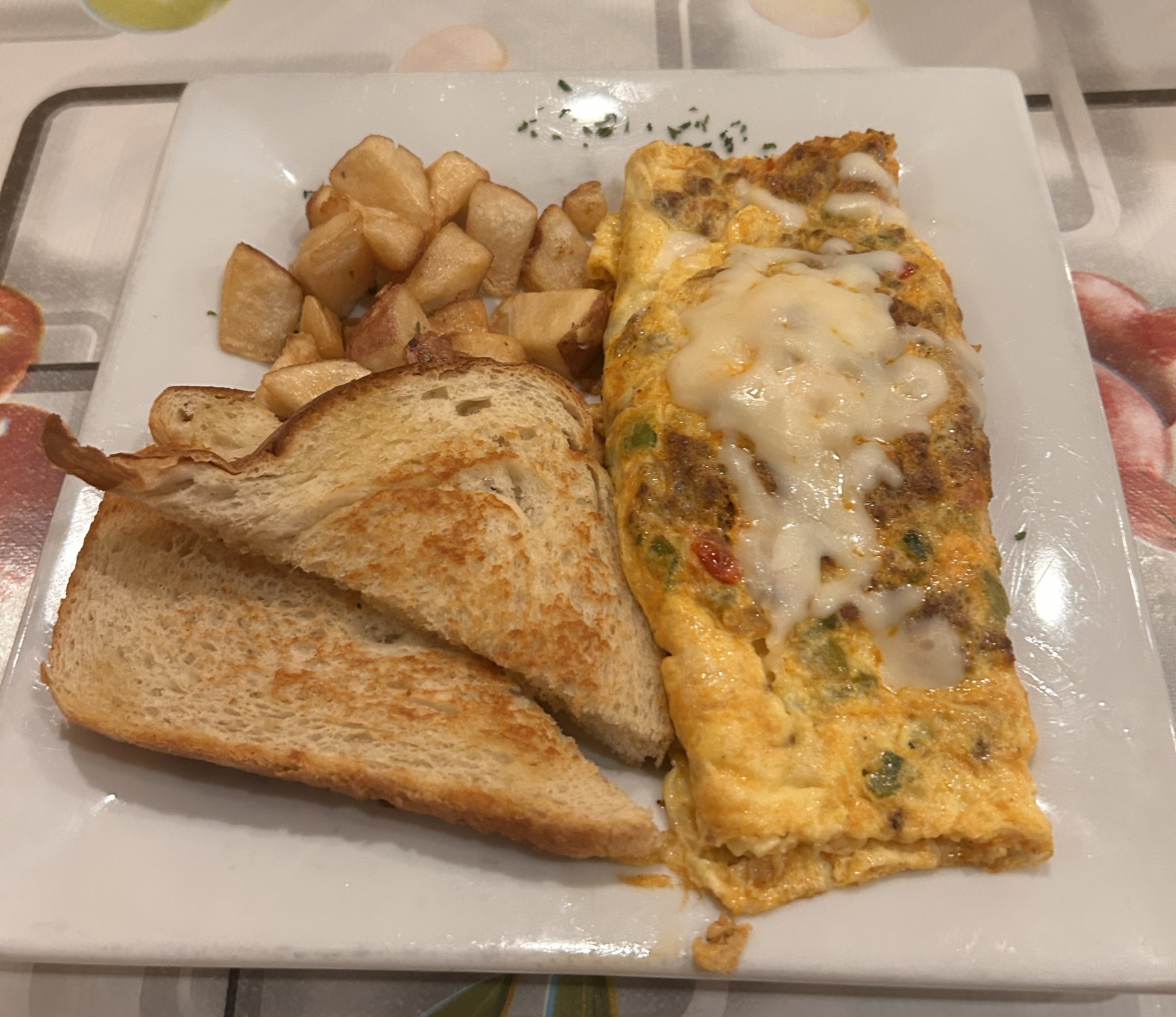 Spanish Omelette at GT International Cafe