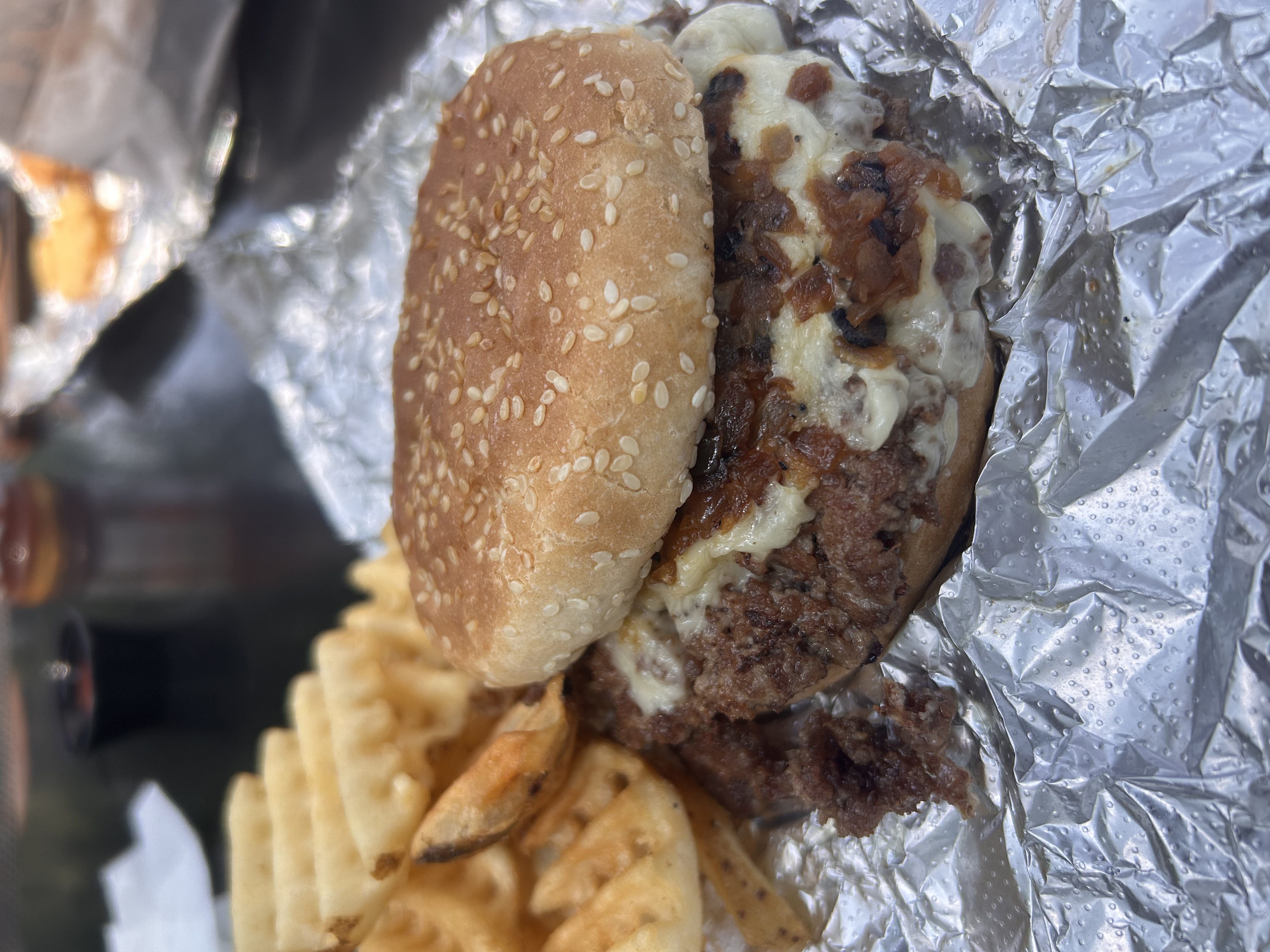Double Burger at Tin & Tallow