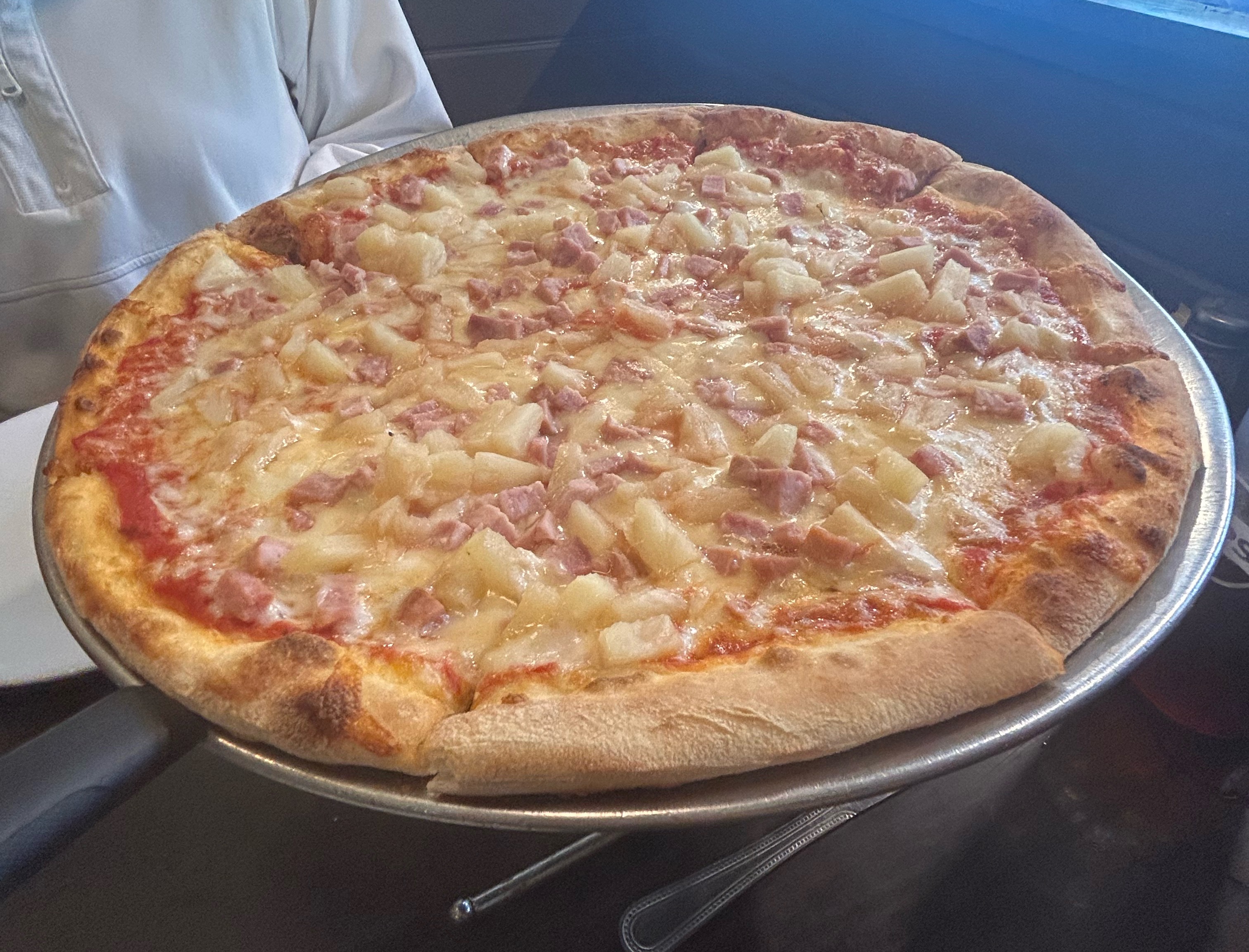 Hawaiian Pizza at New York City Pizza