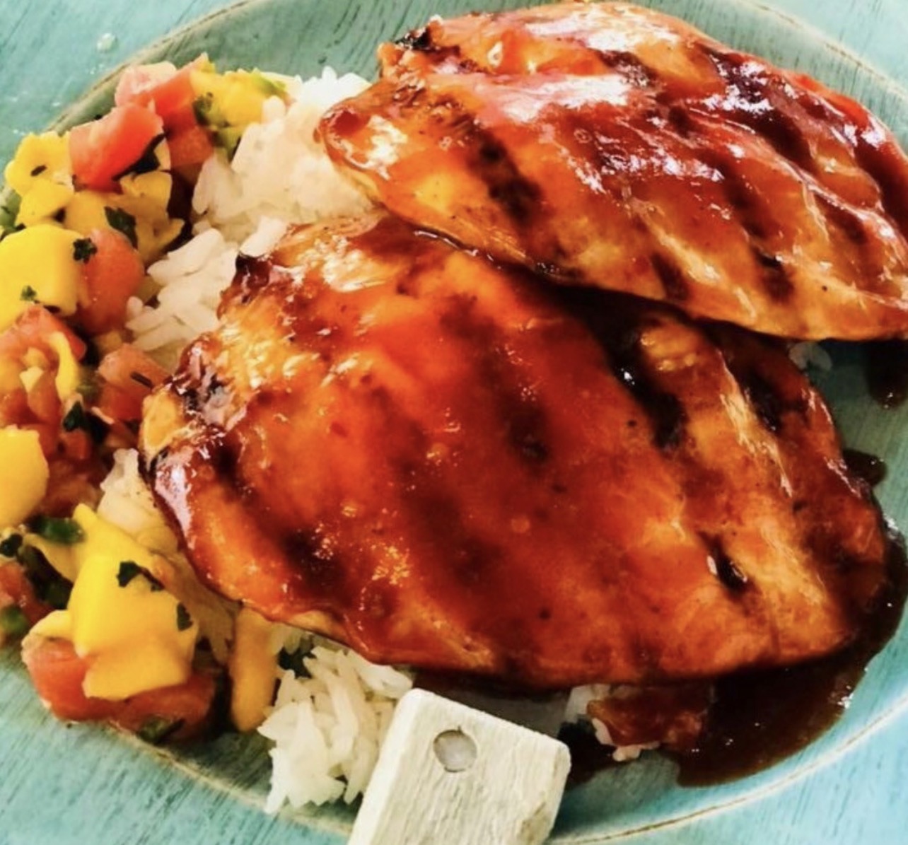 Caribbean Chicken at The SandBar